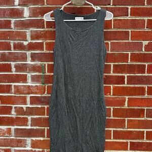 Dark Heather Gray Stella Luce Tank Dress